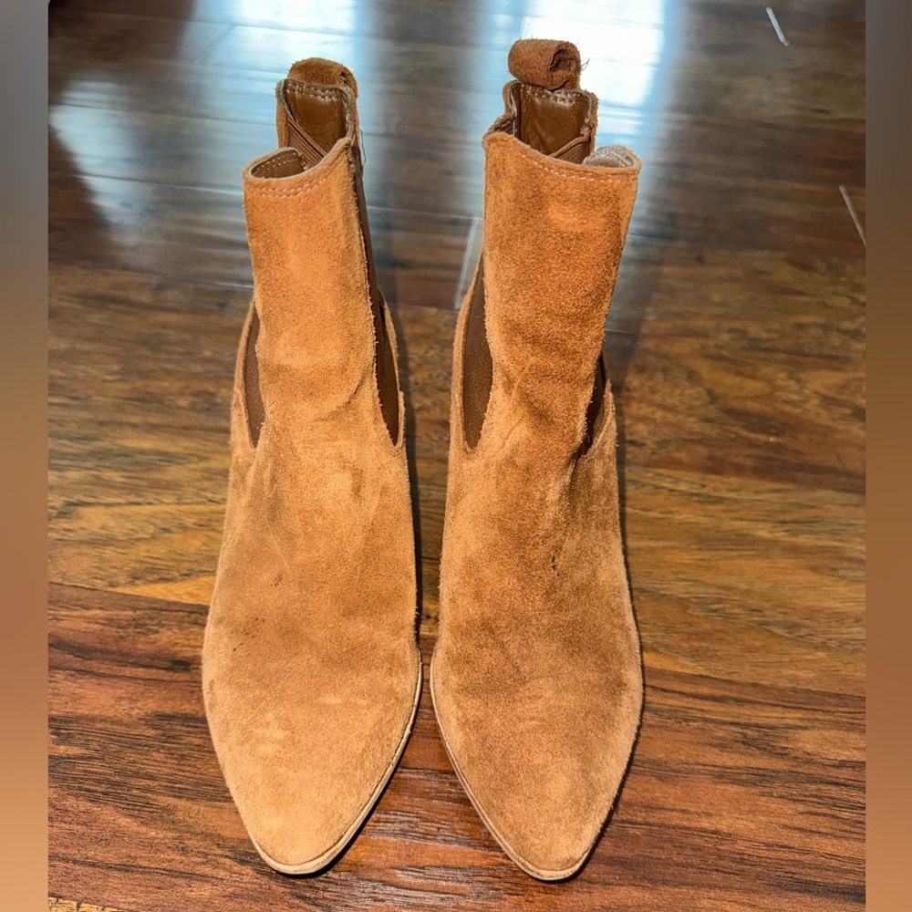 Steve Madden Addy Suede Poined Toe Bootie